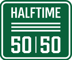 halftime 5050 logo